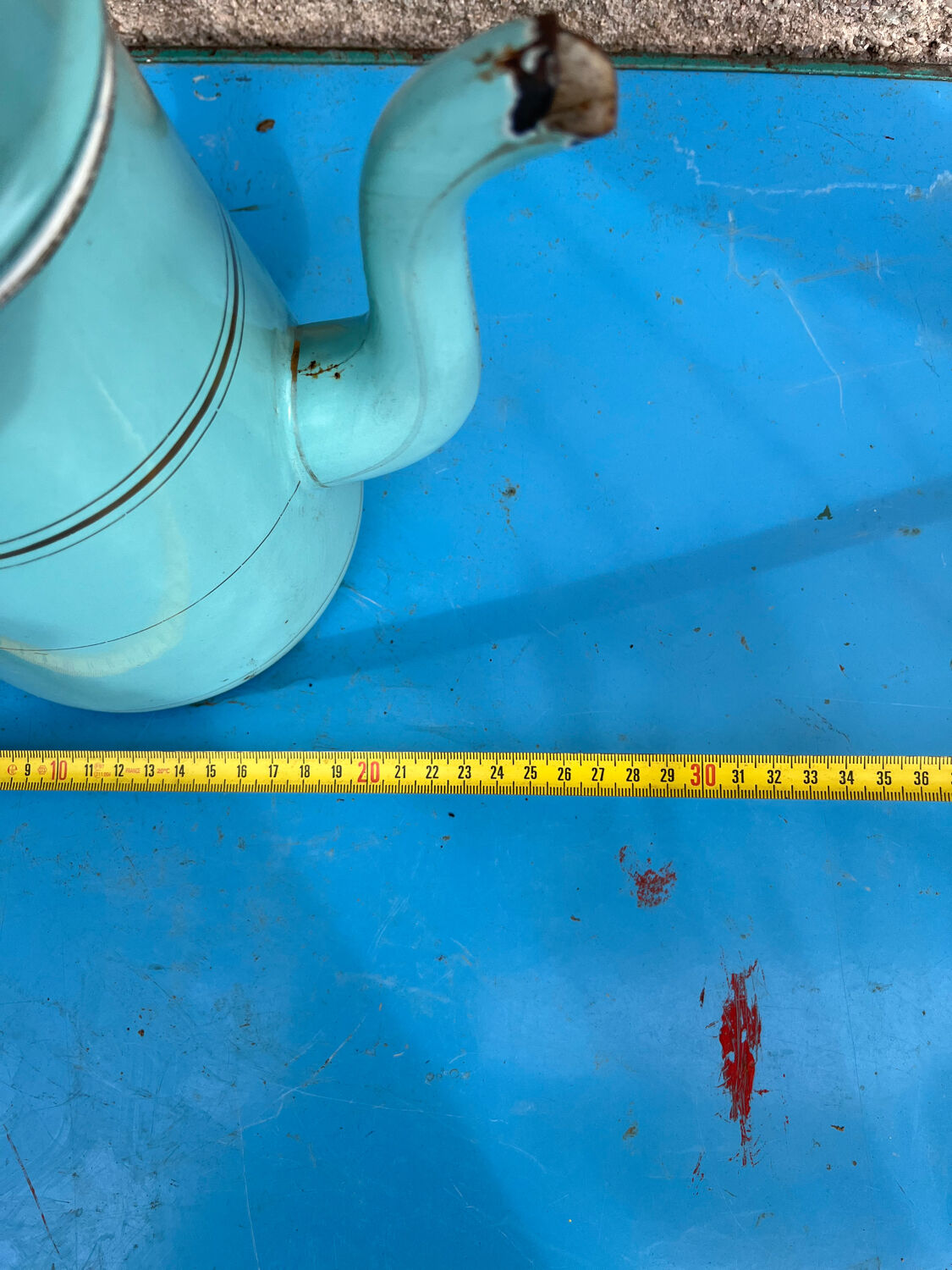 Enamelled coffee maker