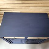 Vintage art deco chest of drawers fluted feet