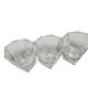 Art Deco glasses, Poland, 1930s, set of 3