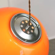 Lampe à Suspension Space Age Cabras par Luigi Massoni pour Guzzini, 1960s