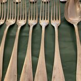Set of 11 forks and 11 spoons Christofle Japan model