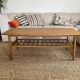 Danish teak coffee table from the 1950s