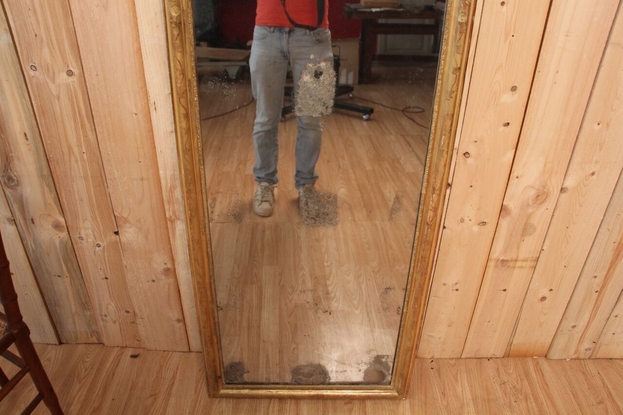 Grand Miroir d'Entre Deux Louis Philippe 2m40 High