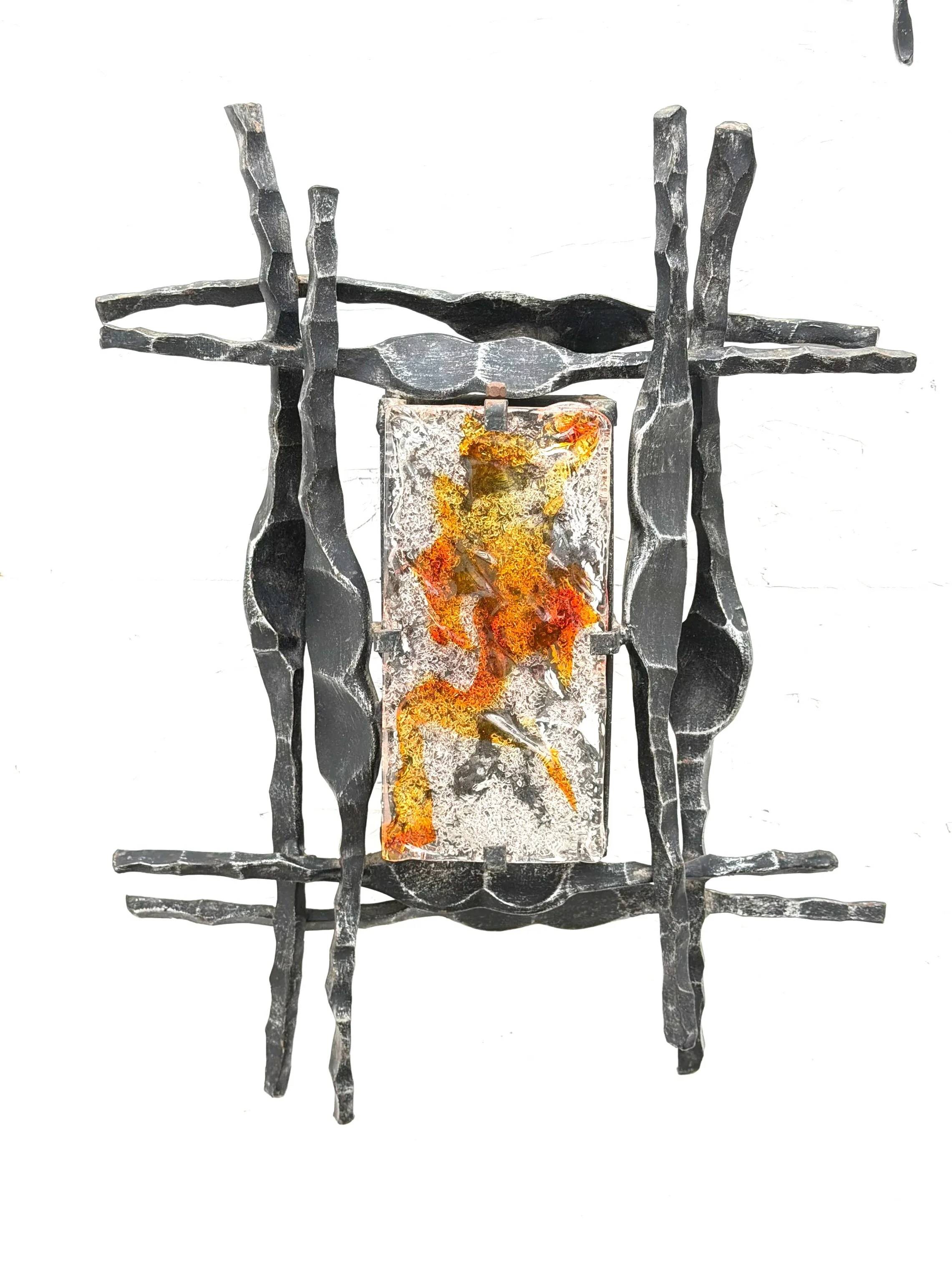 Pair of wall lights by Tom Ahlstrom & Hans Ehrlich, Sweden 1960