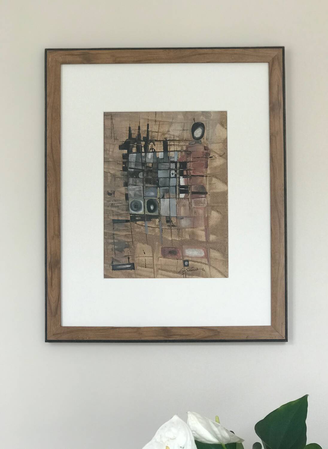 Drawing, 1962, by guy ducornet (1937-2025)