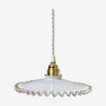 Suspension en verre blanc