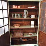 Glass-glazed Parisian wardrobe