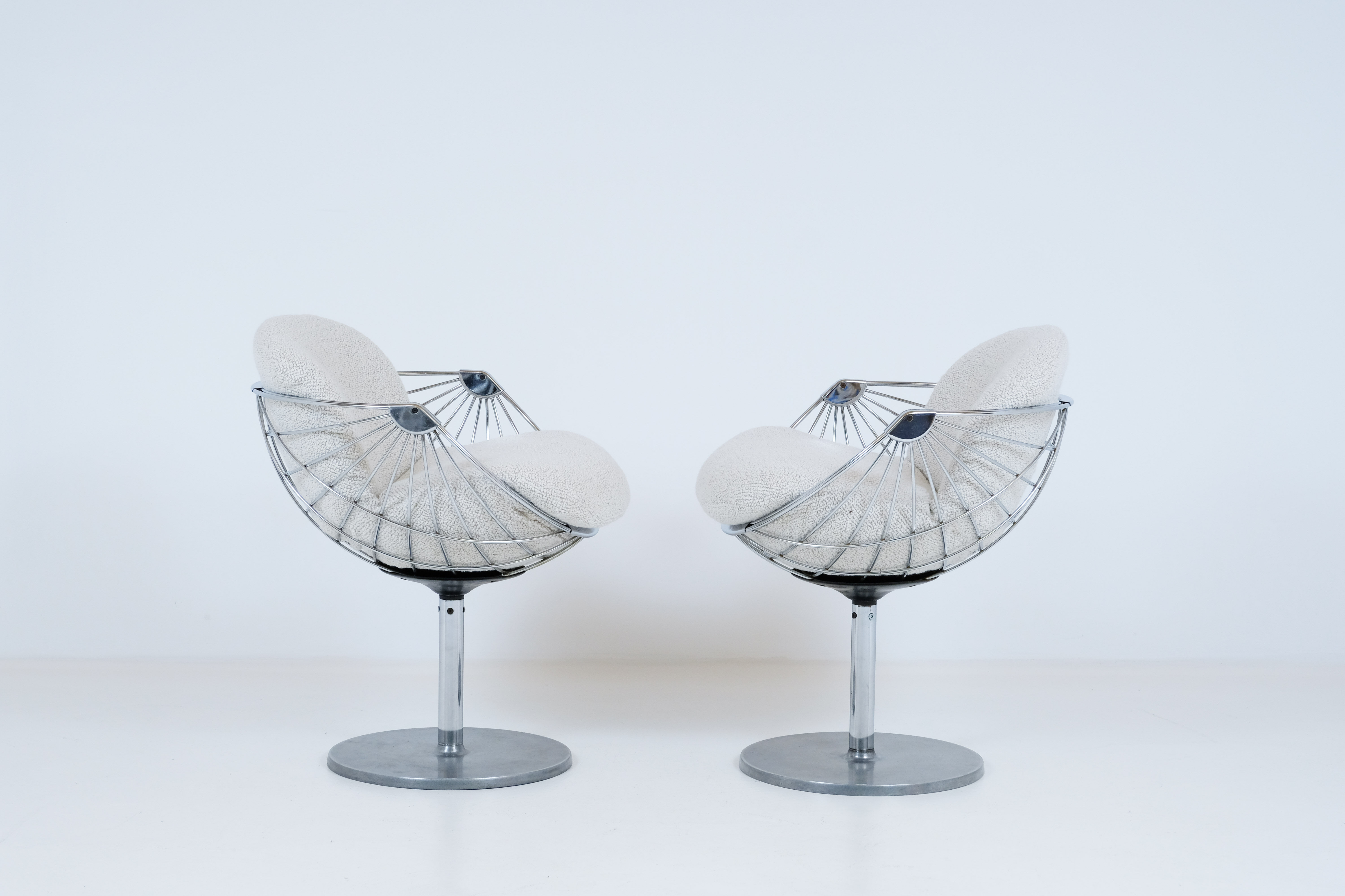 Pair of Atomic armchairs by Rudi Verelst 1970