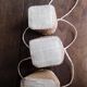 3 paniers suspendus en osier artisanat