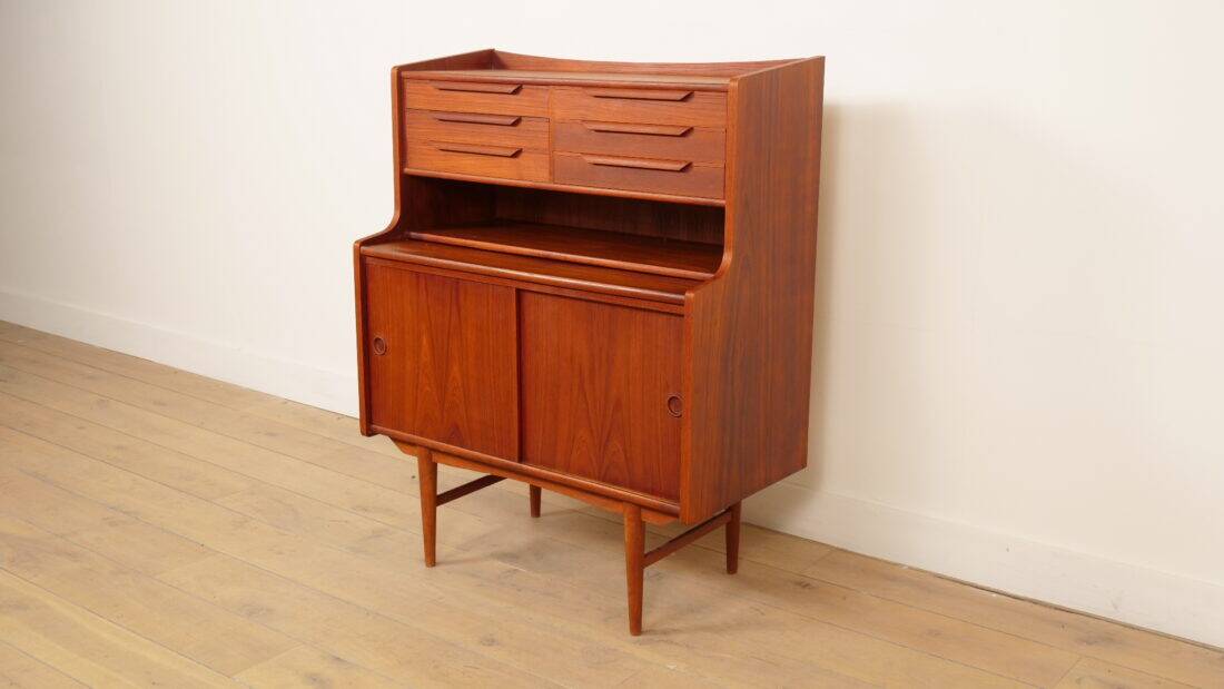 Vintage secretary | Teak | 90 cm | Danish design