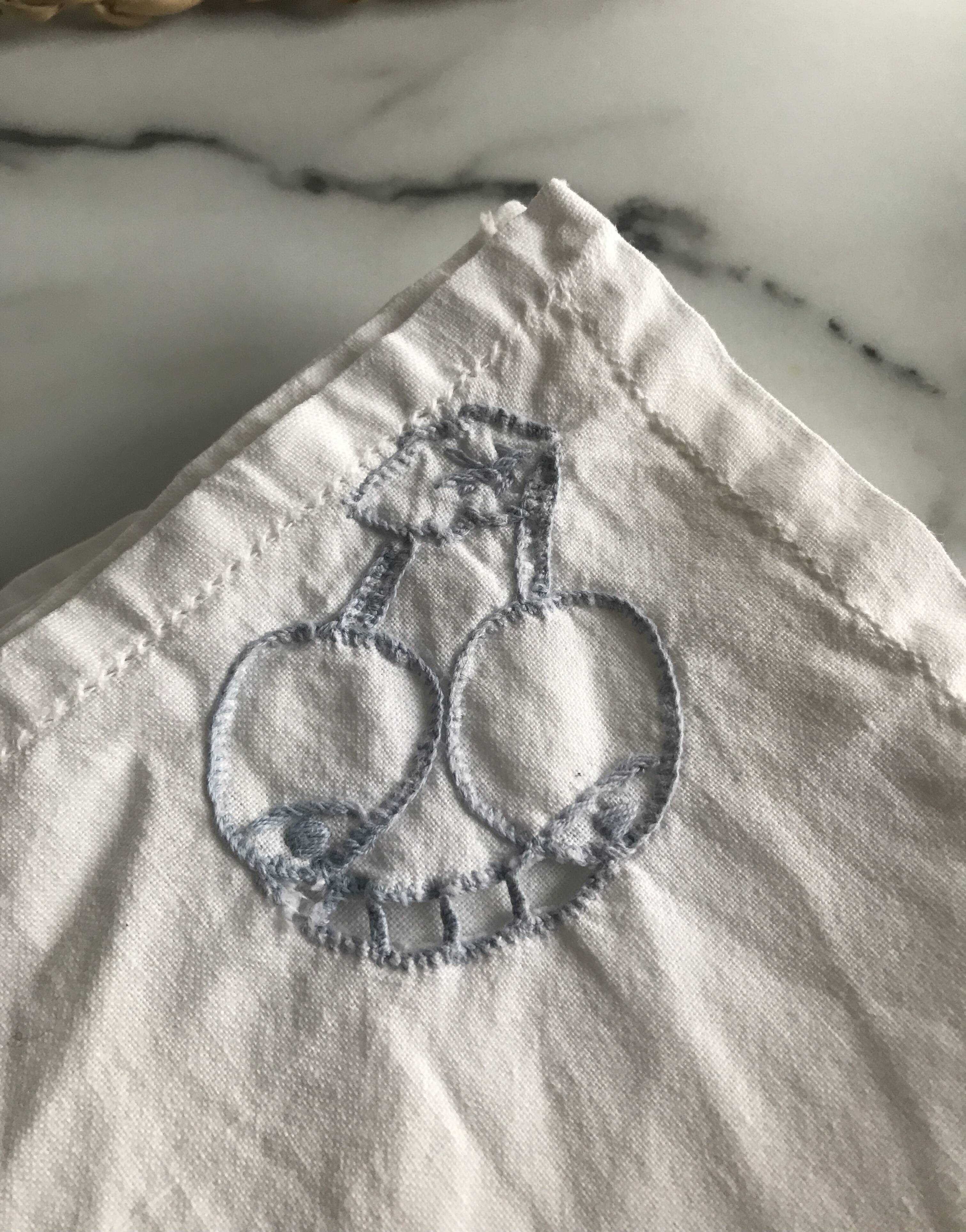 Embroidered towels