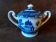 Asian porcelain sugar bowl
