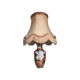 Enamel lamp cloisonnée drimmer vintage 56 cm h