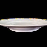 Large round serving dish, semi-deep, Bernardaud Limoges – Art Deco – A718