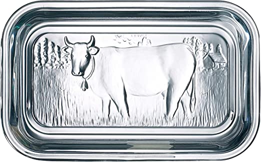 Glass butter Luminarc arc international dish, transparent