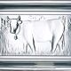 Glass butter Luminarc arc international dish, transparent