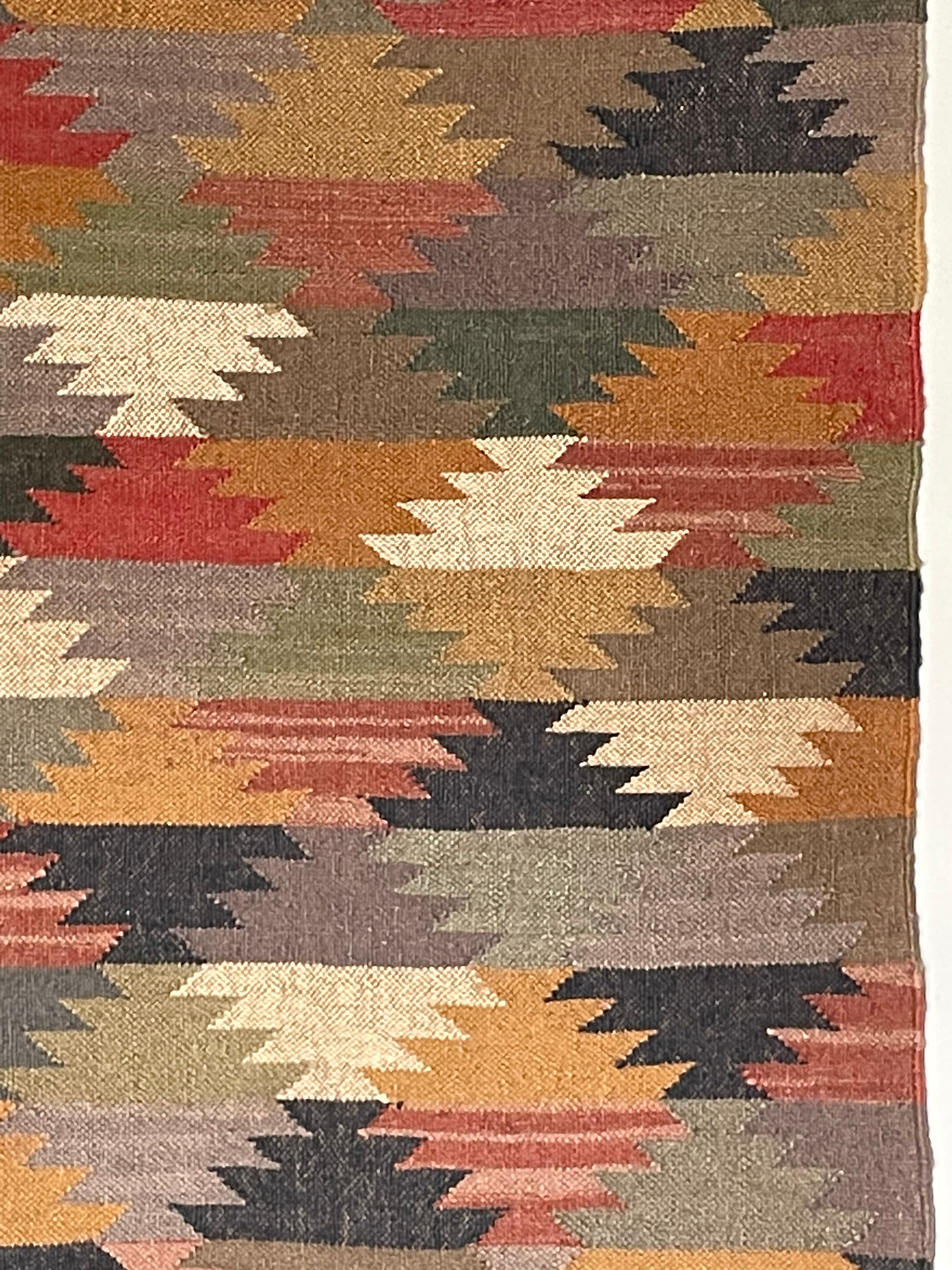 3 x 5, handmade jute-wool kilim rug, kilim carpet, 90x150cm