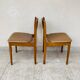 2 chaises vintage 1960