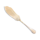 Pie shovel, silver metal, ribbon model