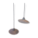 Duo de suspensions en opaline vintage