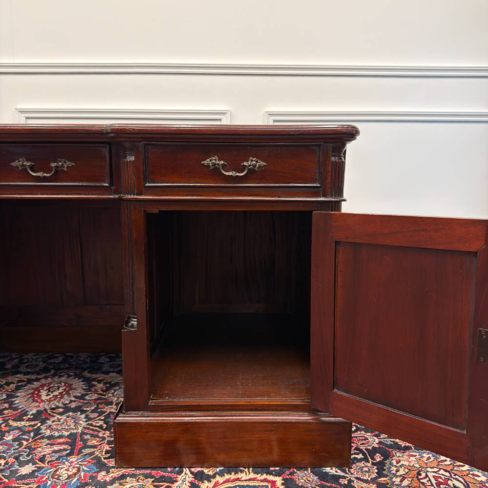 Classic English Desk with Backboard