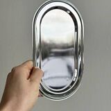 Small vintage tray in lightweight metal