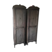 2 armoires vintage 1 porte