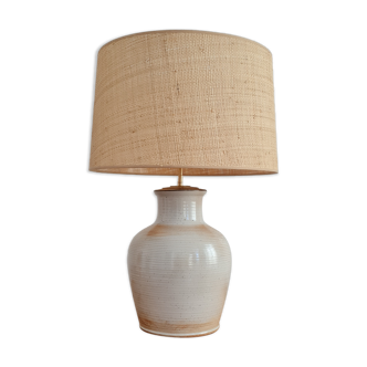 Circa stoneware lamp 50s