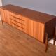 Restored 1960s Retro EON Elliots of Newbury Zebrano Sideboard Atomic Legs
