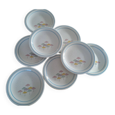 8 assiettes vintage italiennes fait main