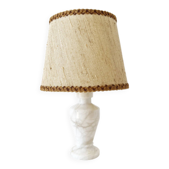 Vintage alabaster lamp from the 1960s