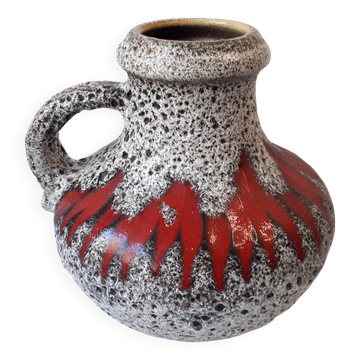 Vase en céramique Keramik Lora Scheurich (année 60)