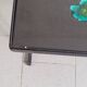Vintage 1950 coffee table side table ceramic & metal hunting