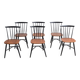 Series of six chairs Tapiovaara style