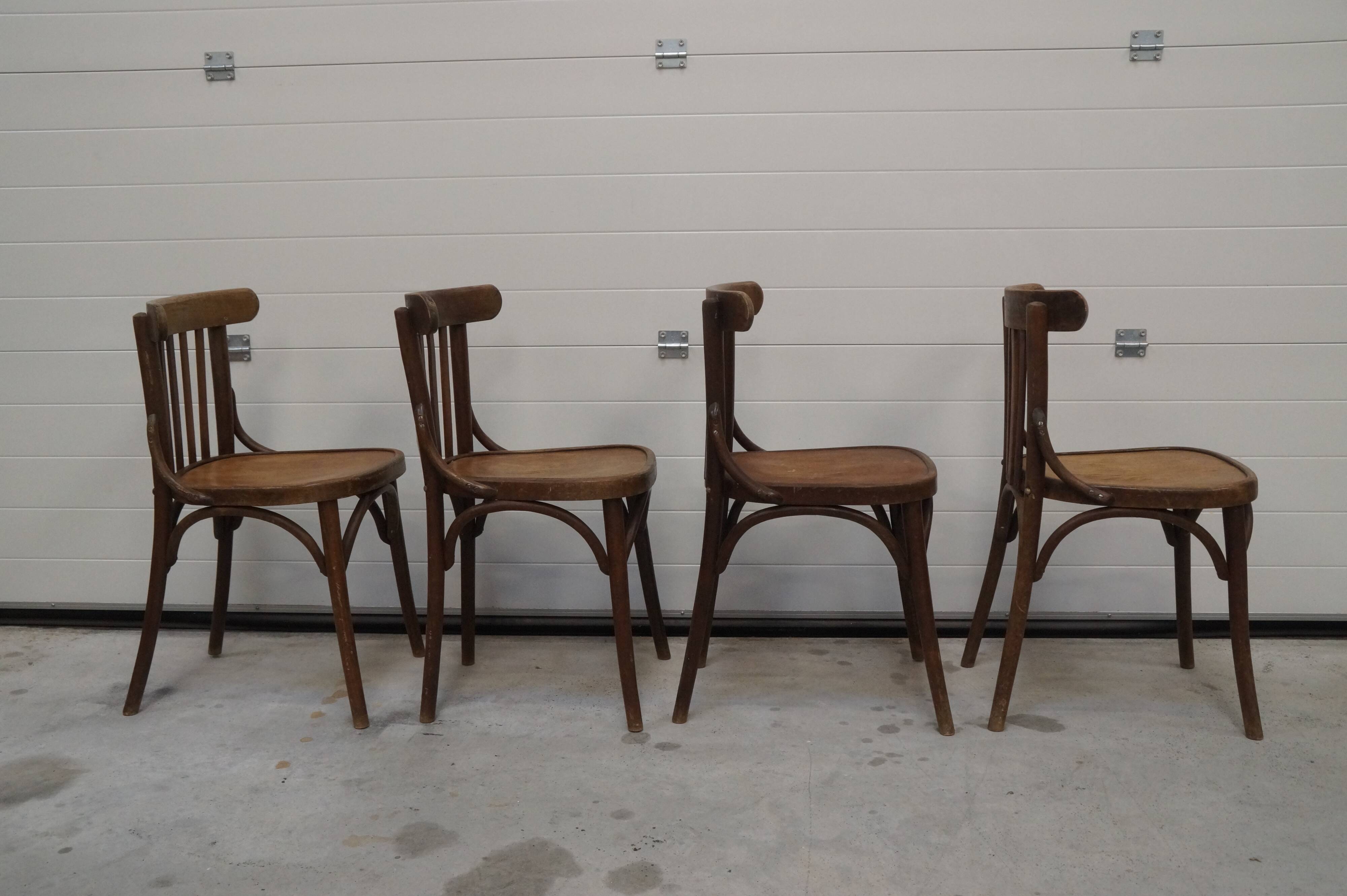 Lot 4 chaises de bistrot