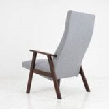 Danish teak highback easy chair 1960s