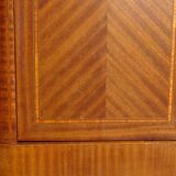 Old three-door wardrobe