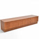 Low enfilade Scandinavian style restored teak