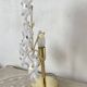 Murano glass flower lamp, Italy 1970-80