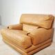 1970s leather armchair