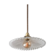 White opaline hanging lamp