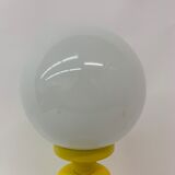 Space age yellow table lamp , 1970's