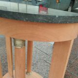 Old empire style console with marble top