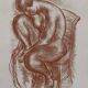 Georges Émile Capon – Female Nude, numbered lithograph 45/60, signed