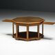 Octagonal Art Deco coffee table, France, 1930s