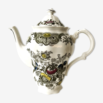 Théière porcelaine anglaise, collection ridgways windsor