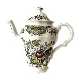 Théière porcelaine anglaise, collection ridgways windsor