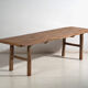 Antique solid wood bench table – Shandong, circa 1930