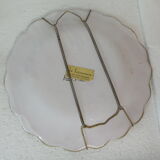 Decorative plate the handmade Toulouse faience