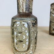 Pair of Royal Copenhagen Fajance vases by Nils Thorsson